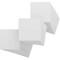 Ekena Millwork 7 3/4W x 7 3/4H x 1/2T PVC Hobby Boards, Unfinished, 25PK HBP08X08X500DUN - alternate 1